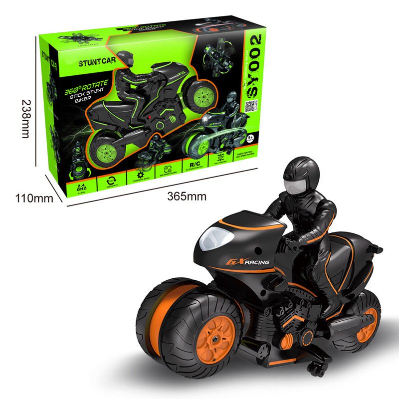 STORAZONE Enfants Orange / A Children Electric Remote Control Motorcycle