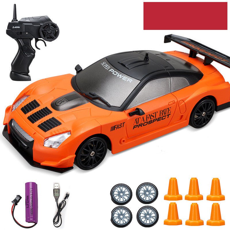 STORAZONE Enfants Orange Huangbo 4Wd Remote Control Car Rc Drift Car Remote Control Car Electric Charging High Toy Car