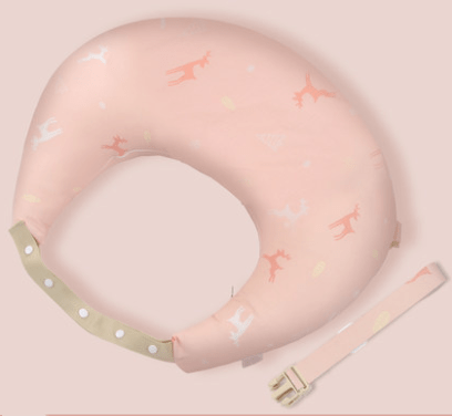 STORAZONE Enfants Pink deer Nursing Pillows Baby Maternity Breastfeeding Multifunction Adjustable Cushion Infant Newborn Feeding Layered Washable Cover
