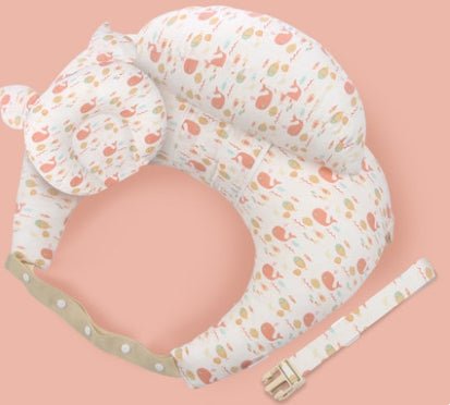 STORAZONE Enfants Pink with pillow Nursing Pillows Baby Maternity Breastfeeding Multifunction Adjustable Cushion Infant Newborn Feeding Layered Washable Cover