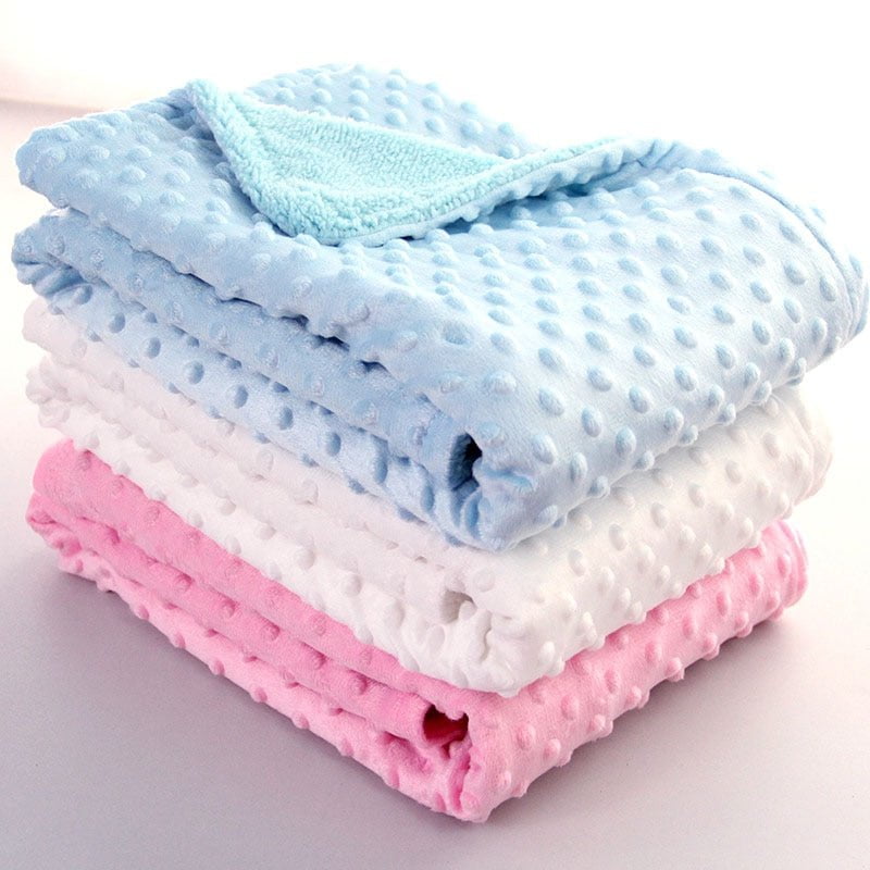 STORAZONE Enfants Polar Dot Baby Blanket Blanket Newborn Baby Swaddle Wrap Envelope Bebe Wrap Newborn Baby Bedding Blanket