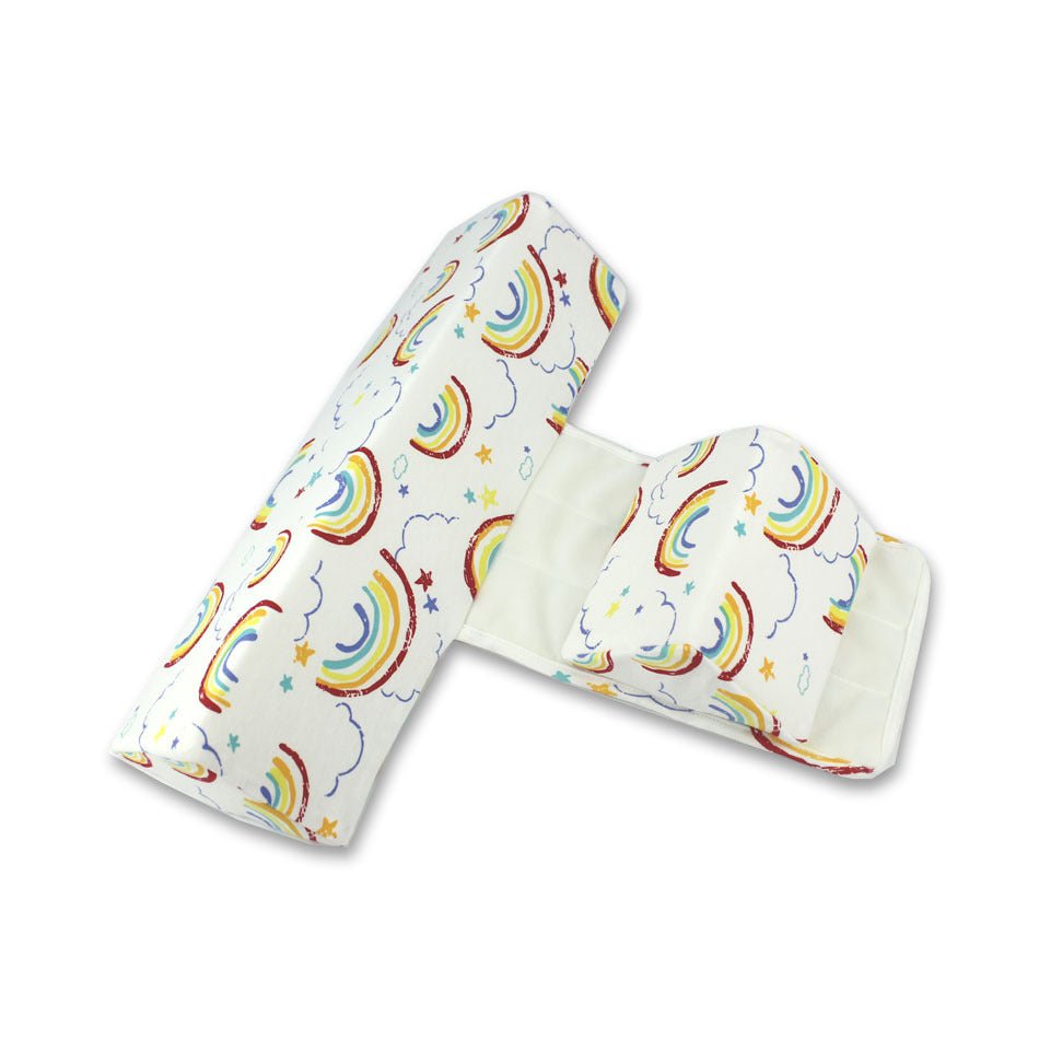 STORAZONE Enfants Rainbow Newborn Baby Shaping Styling Pillow Anti-rollover Side Sleeping Pillow Triangle