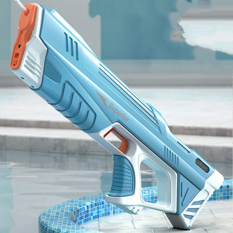 STORAZONE Enfants Summer Full Automatic Electric Water Gun Toy Induction Water Absorbing High-Tech Burst Water Gun Beach Outdoor Water Fight Toys