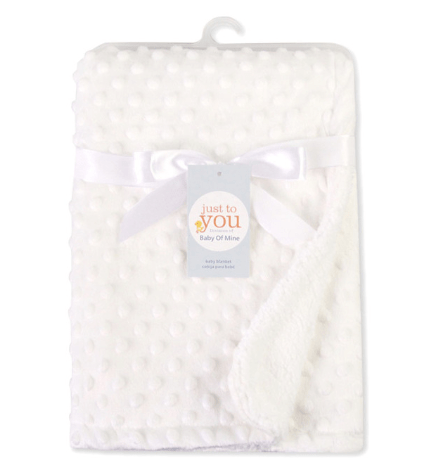 STORAZONE Enfants white / 102x76cm Polar Dot Baby Blanket Blanket Newborn Baby Swaddle Wrap Envelope Bebe Wrap Newborn Baby Bedding Blanket