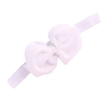 STORAZONE Enfants White Solid color baby hair band