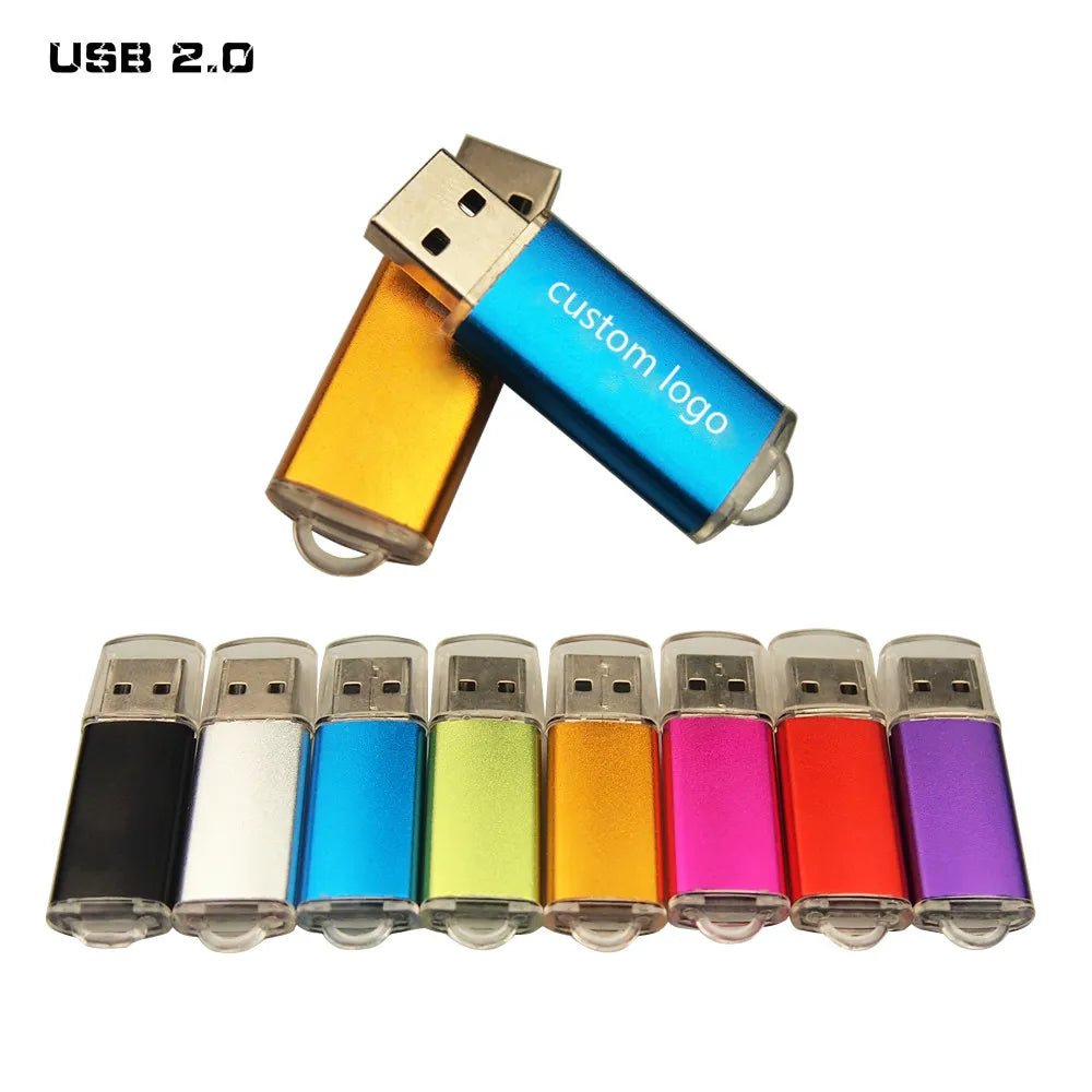 Storazone Engrave Gift USB Flash Pen Drive 2.0 4gb 8gb Memory Stick 128mb 16gb 32gb Pendrive for Business Mini Cle U(Over 10pcs Free Logo)