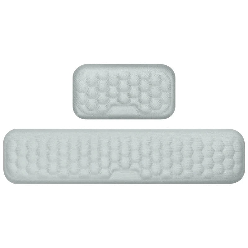 Storazone Ergonomic Keyboard Mouse Wrist Rest Office Typing Protection Relax Wrist Memory Foam Mouse Pad Computer Laptop Desk Mat