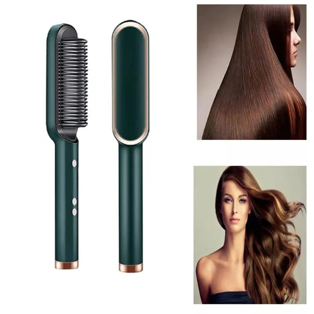 Storazone Escova secadora e modeladora de cabelo elétrica 3 em 1 bivolt