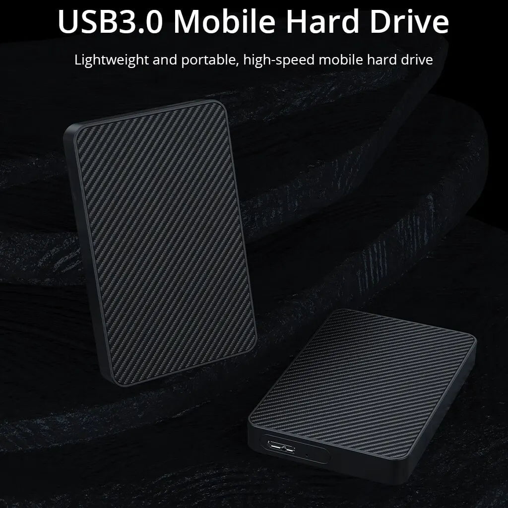 Storazone External Hard Drive 2.5 Portable Hard Drive HDD 250GB 320GB 500GB 1TB USB3.0 for Desktop PC Laptops Gaming Consoles TV PS5 Xbox