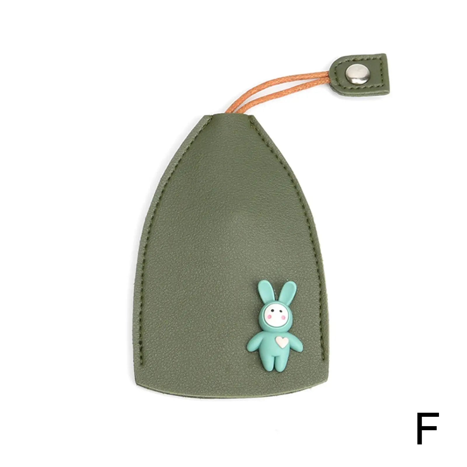 Storazone F / China Cute Fruits Unisex Pull Type Key Bag Housekeepers Car Key Holder Case New Leather Keychain Pouch PU Leather Key Wallets