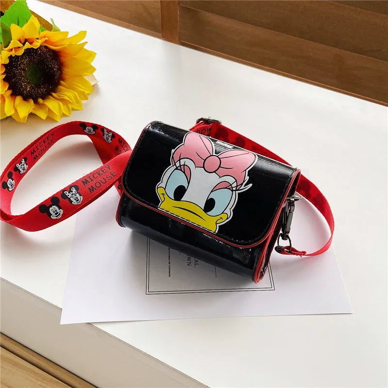 Storazone F Disney Shoulder Bag with Mickey Mouse Cute Mini Crossbody Bag for Kid Purse Minnie Mickey Mouse Cartoon Girls Side Bags