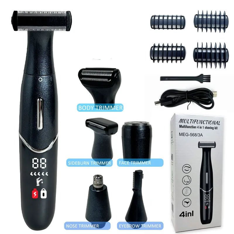 Storazone F Intimate Areas Haircut Precision Shaver Men Bikini Line Sensitive Razor Balls Eggs Pubic Hair Shaving Trimmer Face Beard Clipper