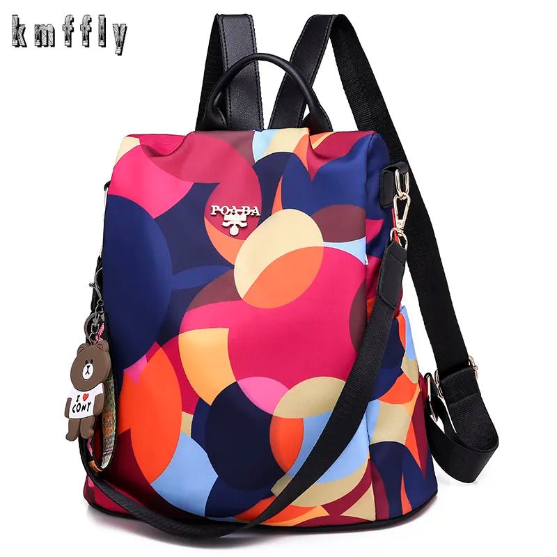 Storazone Factory Sale Multifunctional Anti-theft Backpacks Oxford Shoulder Bags for Teenagers Girls Large Capacity Travel School Bag 2021