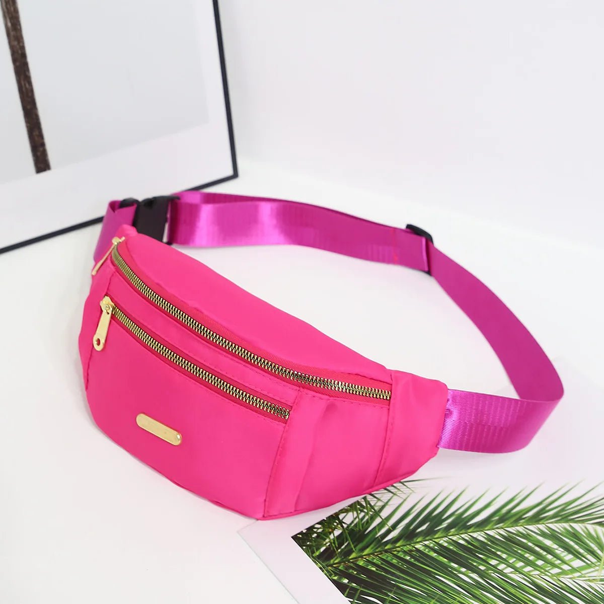 Storazone Fanny Packs Waist Pack for Women, Waterproof Waist Bag with Adjustable Strap for Travel Sports Running