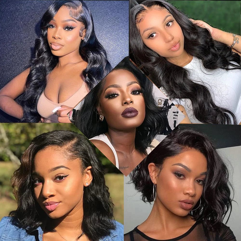 Storazone Fayniss Wear And Go Glueless Body Wave Bob Wigs For Women Undetectable 4x4 Ready To Go Human Hair Wigs Pre Cut Lace Closure Wig