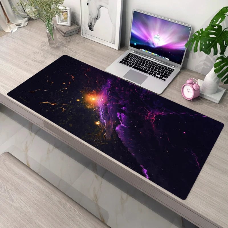 Storazone Fh000966 / Size 600x300x2 mm Mousepad Home XXL New Large Mouse Mat MousePads Starry Sky Office Laptop Carpet Soft Anti-slip Desktop Mouse Pad Mouse Mat