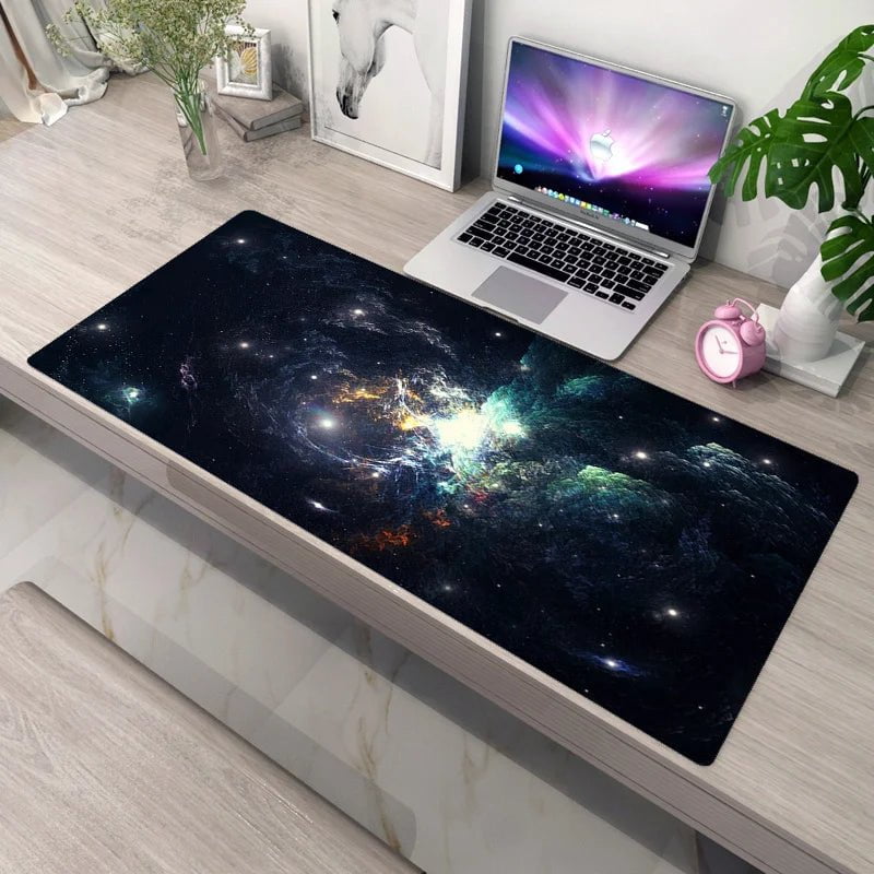 Storazone Fh000967 / Size 600x300x2 mm Mousepad Home XXL New Large Mouse Mat MousePads Starry Sky Office Laptop Carpet Soft Anti-slip Desktop Mouse Pad Mouse Mat