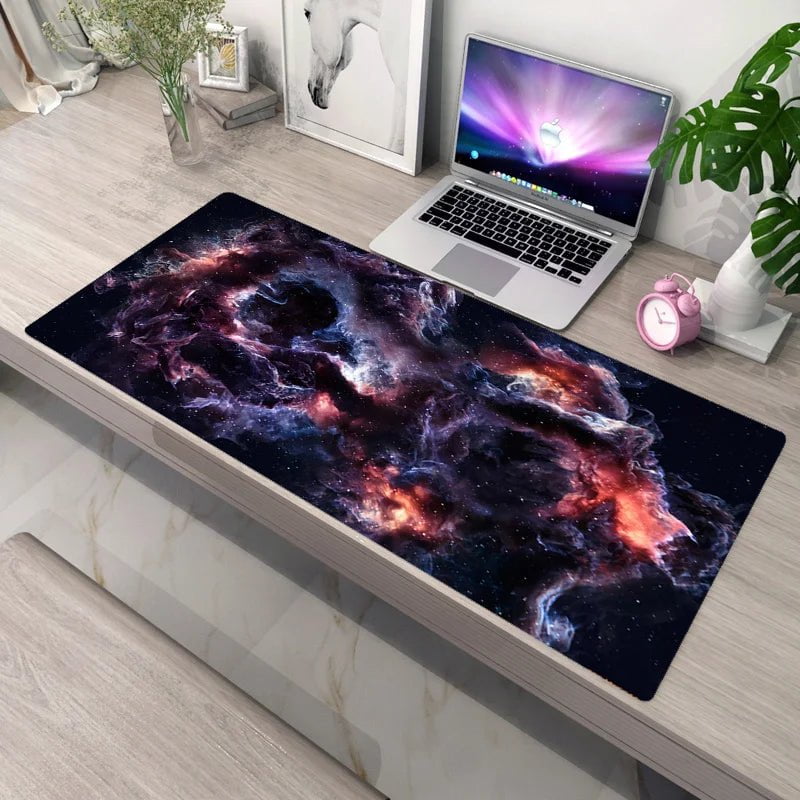 Storazone Fh000968 / Size 600x300x2 mm Mousepad Home XXL New Large Mouse Mat MousePads Starry Sky Office Laptop Carpet Soft Anti-slip Desktop Mouse Pad Mouse Mat