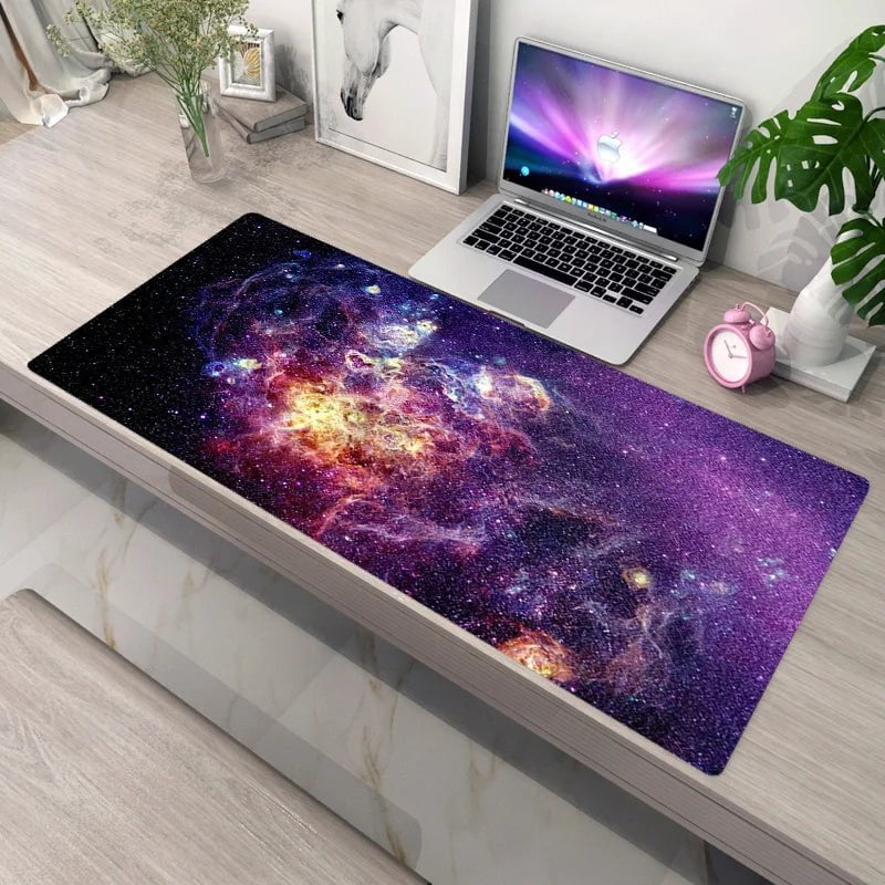 Storazone Fh000969 / Size 600x300x2 mm Mousepad Home XXL New Large Mouse Mat MousePads Starry Sky Office Laptop Carpet Soft Anti-slip Desktop Mouse Pad Mouse Mat