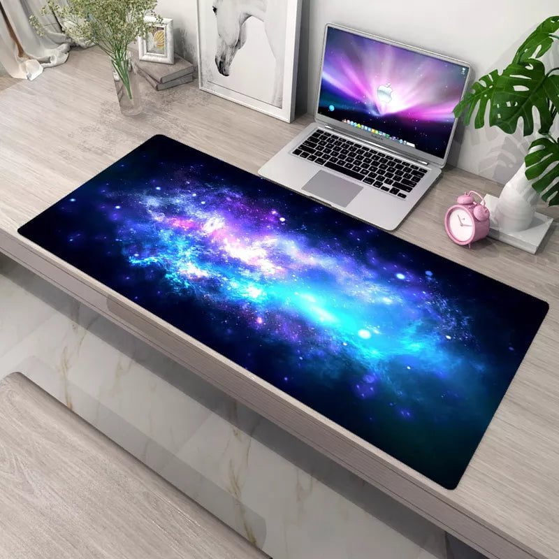 Storazone Fh000972 / Size 600x300x2 mm Mousepad Home XXL New Large Mouse Mat MousePads Starry Sky Office Laptop Carpet Soft Anti-slip Desktop Mouse Pad Mouse Mat