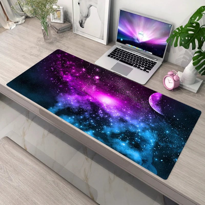 Storazone Fh000974 / Size 600x300x2 mm Mousepad Home XXL New Large Mouse Mat MousePads Starry Sky Office Laptop Carpet Soft Anti-slip Desktop Mouse Pad Mouse Mat