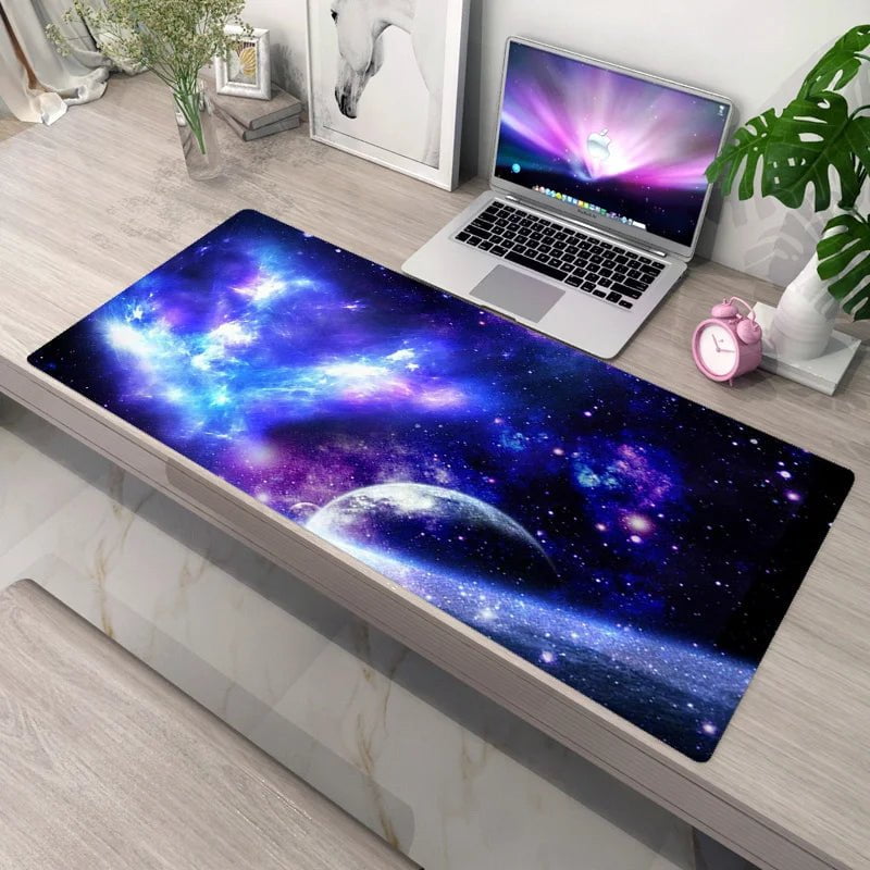 Storazone Fh000976 / Size 600x300x2 mm Mousepad Home XXL New Large Mouse Mat MousePads Starry Sky Office Laptop Carpet Soft Anti-slip Desktop Mouse Pad Mouse Mat