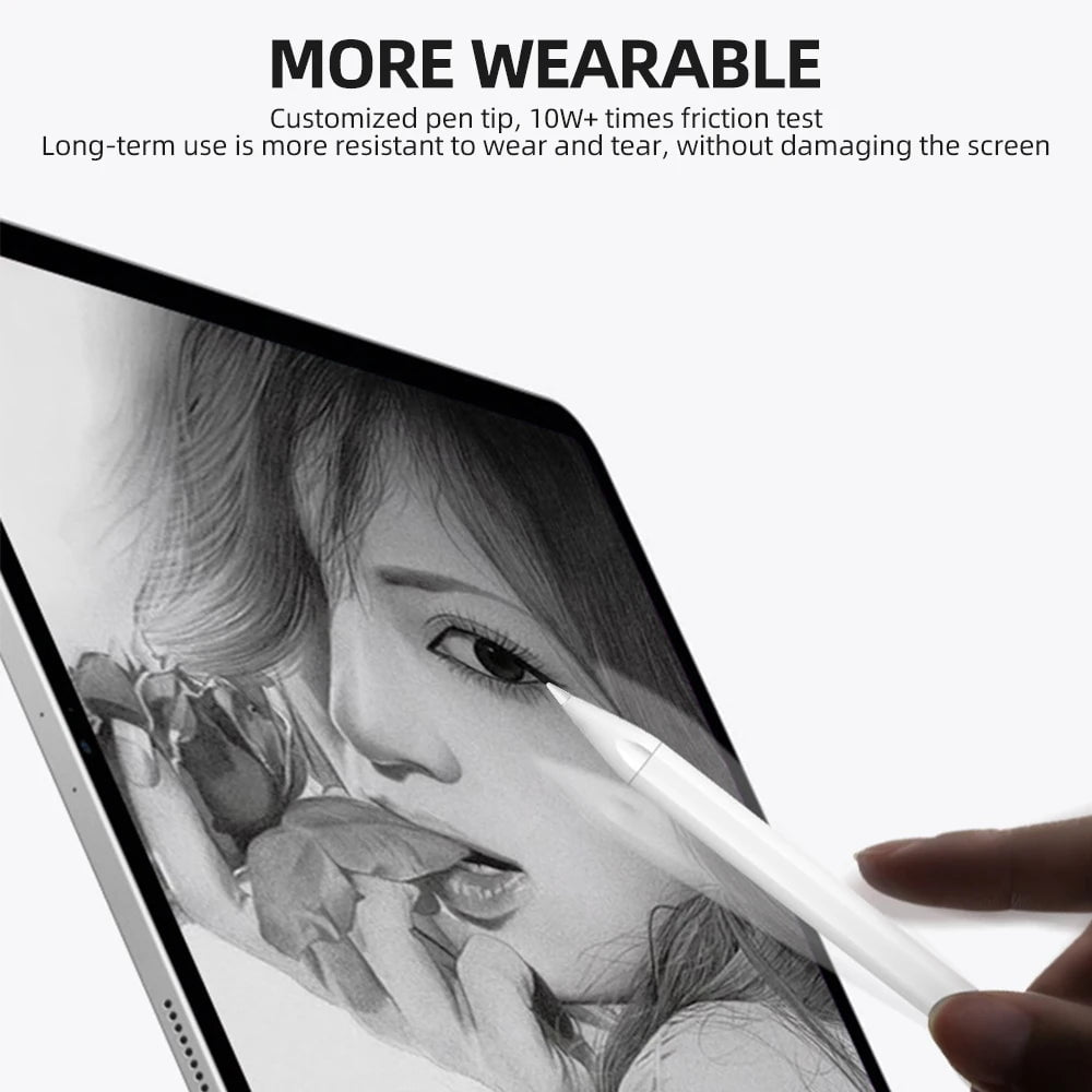 Storazone For Apple Pencil Nib Double-Layered For Apple Pencil 1st 2nd Generation Tip For iPencil Tips For iPad Stylus Pen Replacement Nib