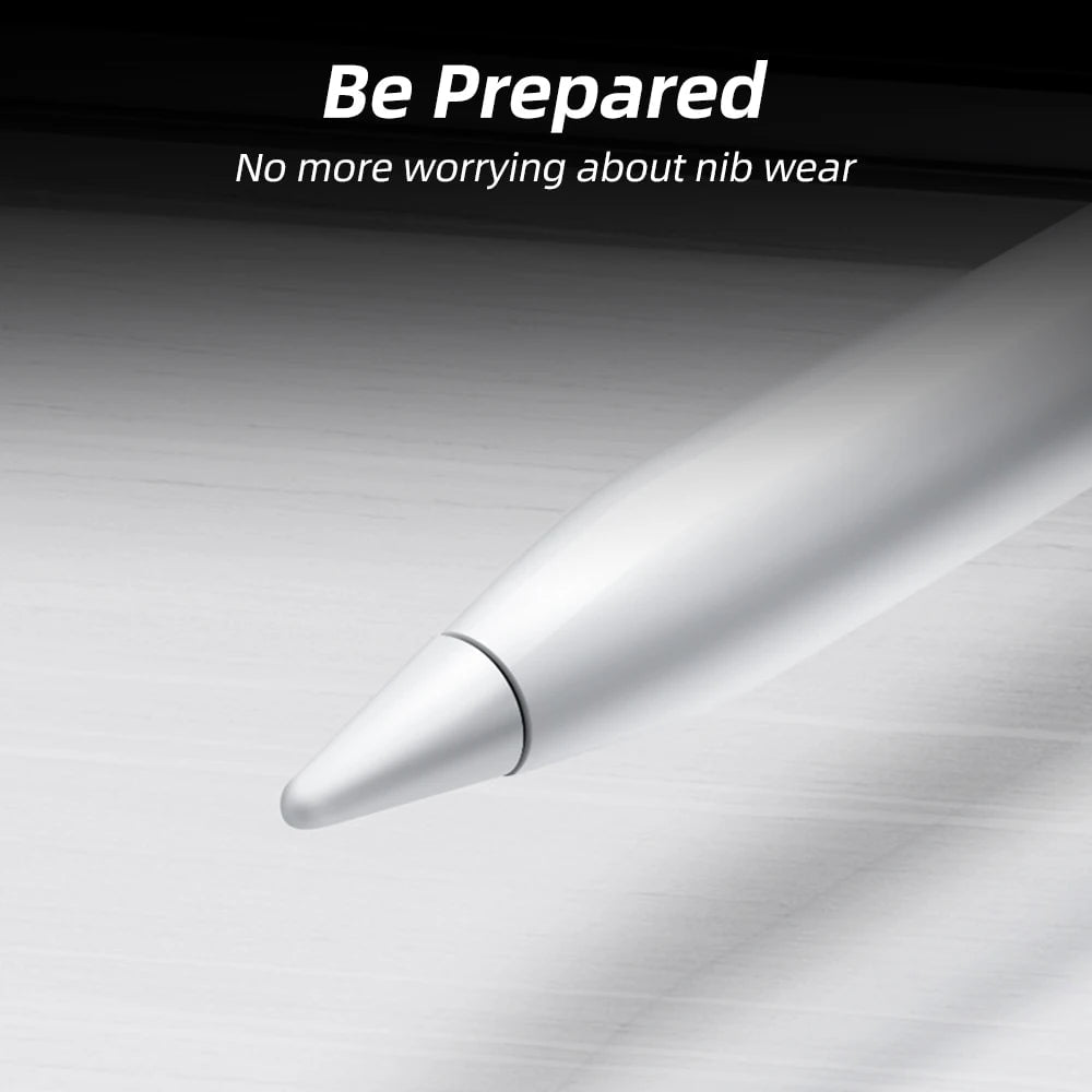 Storazone For Apple Pencil Nib Double-Layered For Apple Pencil 1st 2nd Generation Tip For iPencil Tips For iPad Stylus Pen Replacement Nib