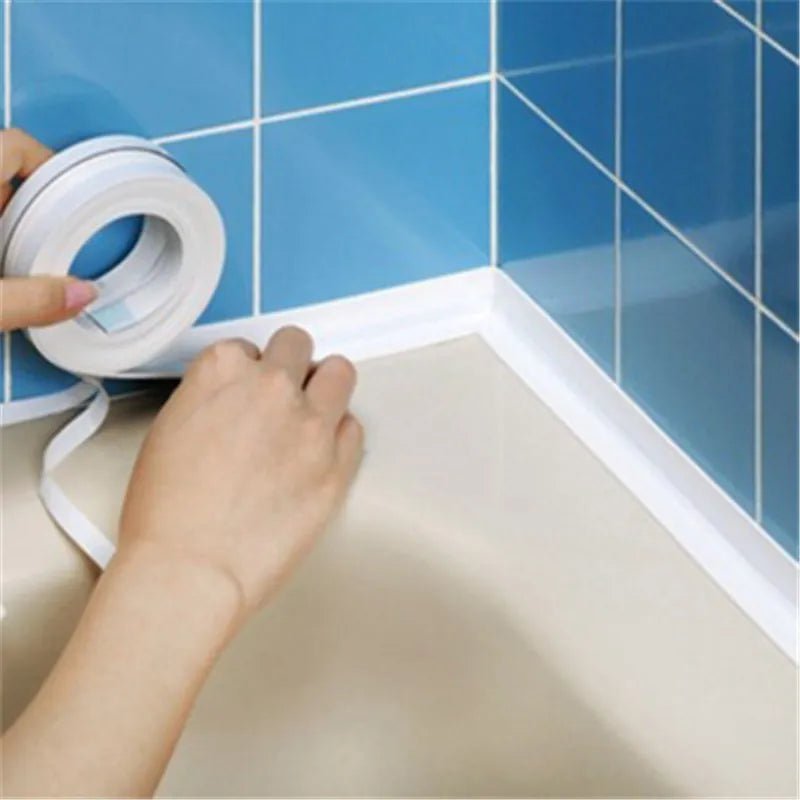 Storazone For Bathroom Kitchen Accessories Shower Bath Sealing Strip Tape Caulk Strip Self Adhesive Waterproof Wall Sticker Sink Edge Tape