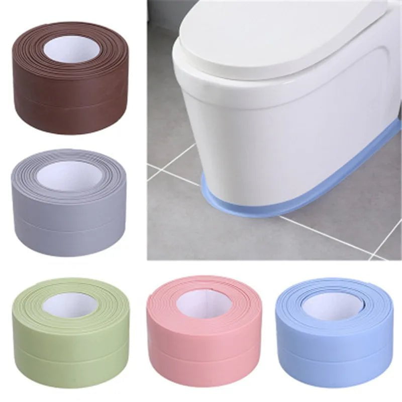 Storazone For Bathroom Kitchen Accessories Shower Bath Sealing Strip Tape Caulk Strip Self Adhesive Waterproof Wall Sticker Sink Edge Tape