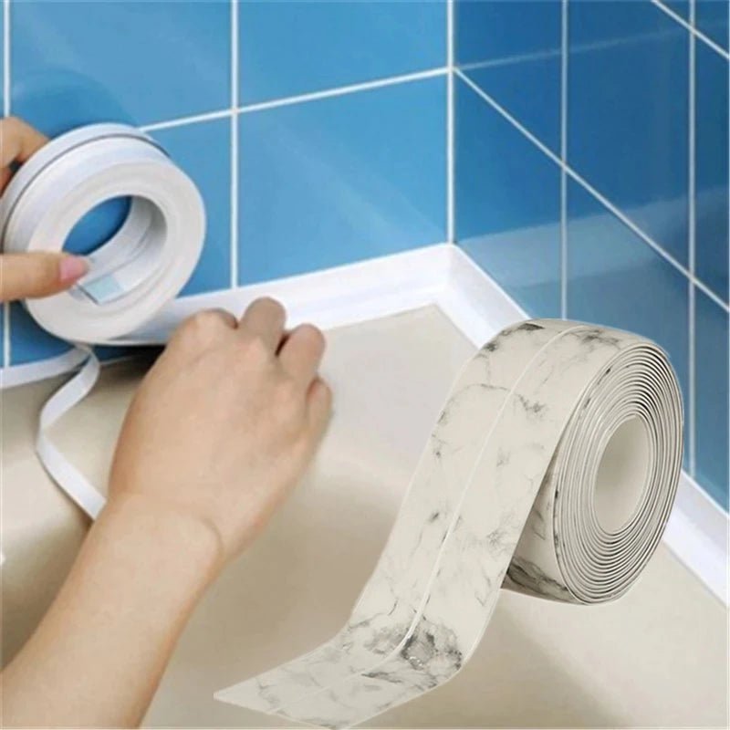 Storazone For Bathroom Kitchen Accessories Shower Bath Sealing Strip Tape Caulk Strip Self Adhesive Waterproof Wall Sticker Sink Edge Tape