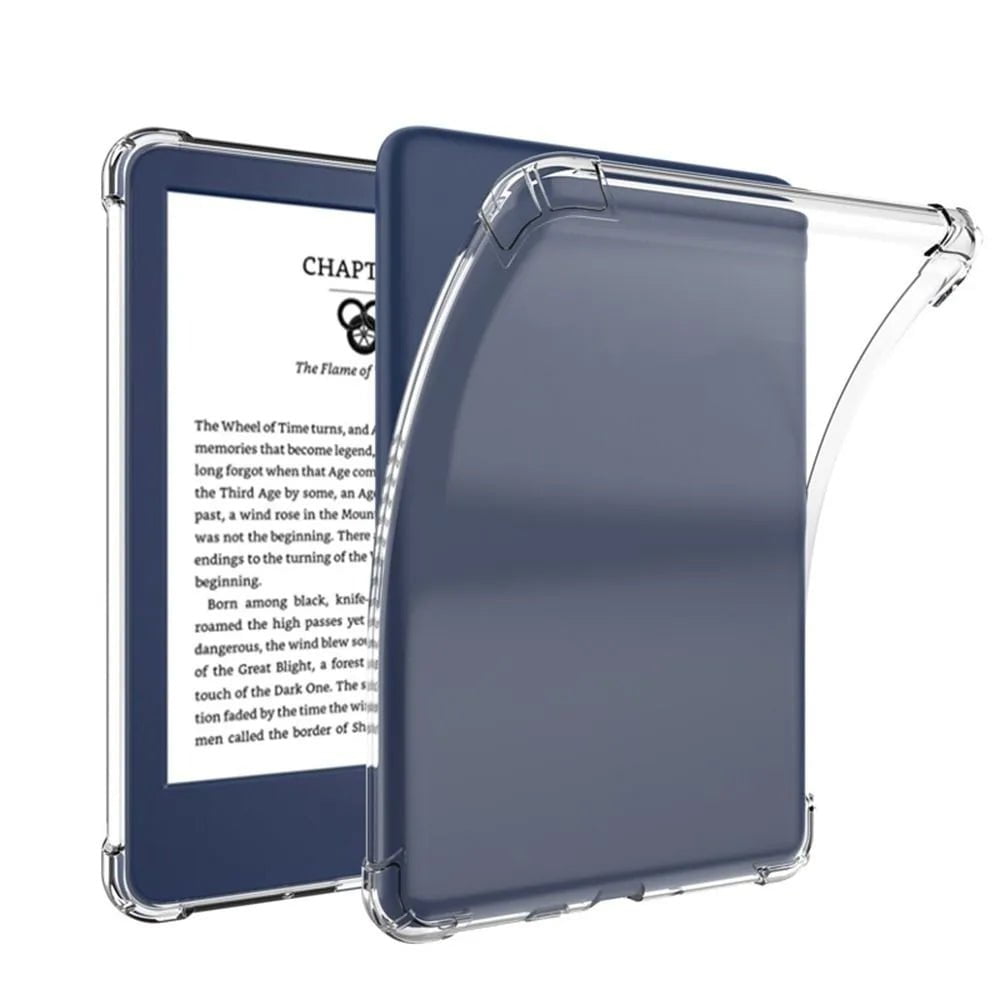 Storazone For PQ94WIF Transparent TPU Silicone Back Cover Protective Shell Funda Shockproof Case For Kindle Paperwhite 5 11th Generation 2022