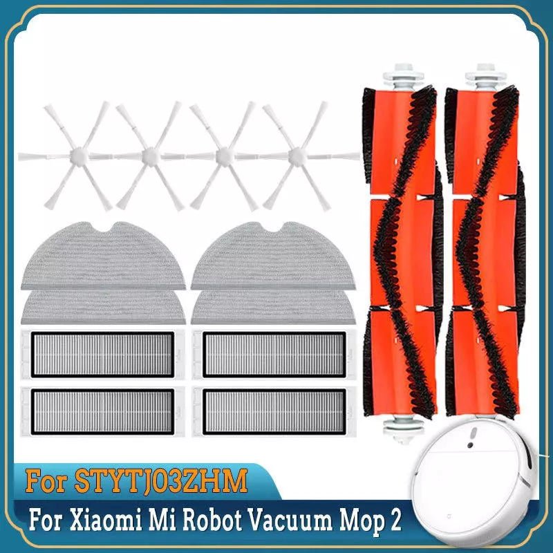 Storazone For Xiaomi Mi Robot Vacuum Mop 2 STYTJ03ZHM Filter Mop Cloth Mijia Robot Vacuum Cleaner Accessories Main Side Brush Spare parts