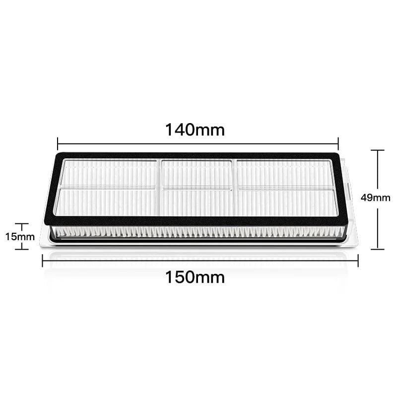 Storazone For Xiaomi Mi Robot Vacuum Mop 2 STYTJ03ZHM Filter Mop Cloth Mijia Robot Vacuum Cleaner Accessories Main Side Brush Spare parts
