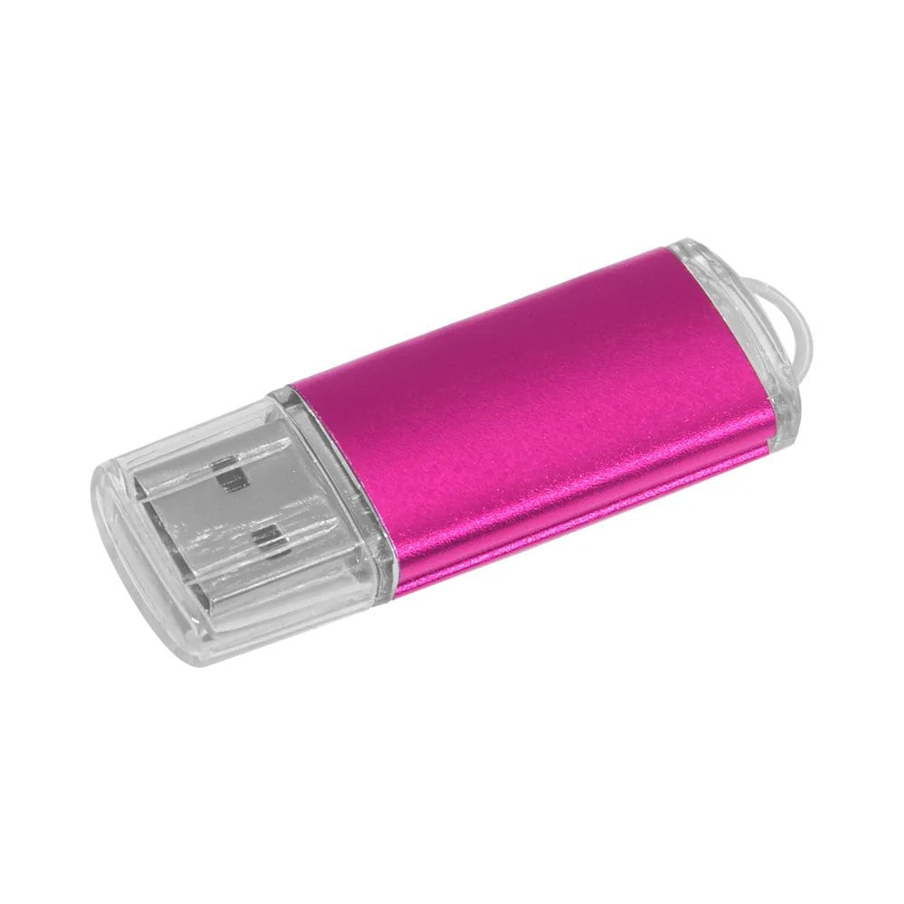 Storazone Fuchsia / 4GB USB Flash Drive 256GB 128GB 64GB 32GB 16GB 8GB 4GB USB 2.0 Flash Memory U Stick High Speed memorias usb pendrive flash disk