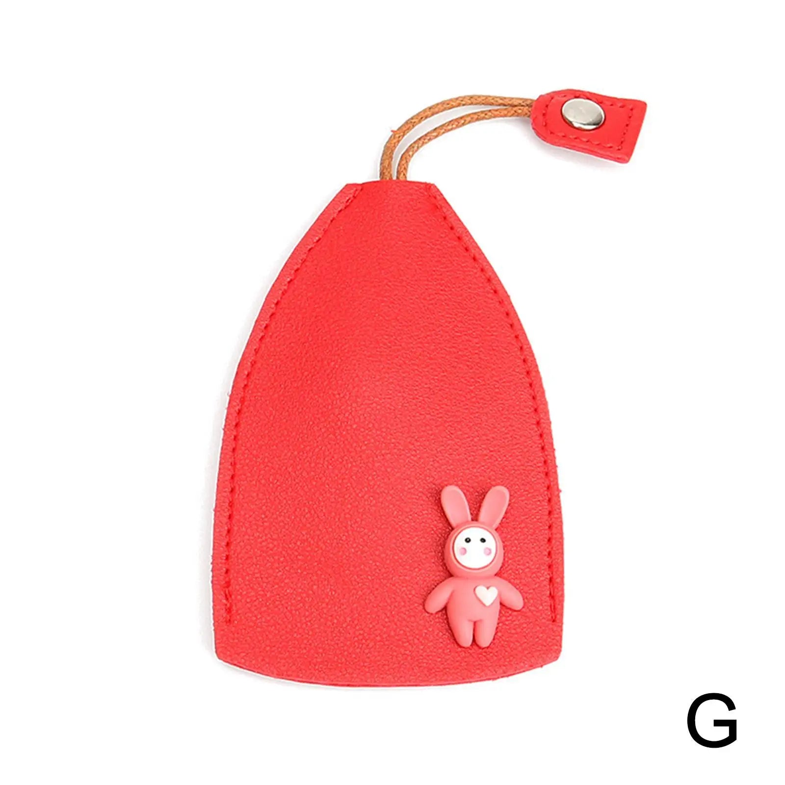 Storazone G / China Cute Fruits Unisex Pull Type Key Bag Housekeepers Car Key Holder Case New Leather Keychain Pouch PU Leather Key Wallets