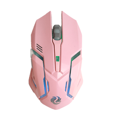 STORAZONE Gadget 2.4G pink Wireless Charging Silent Gaming Mouse Machinery