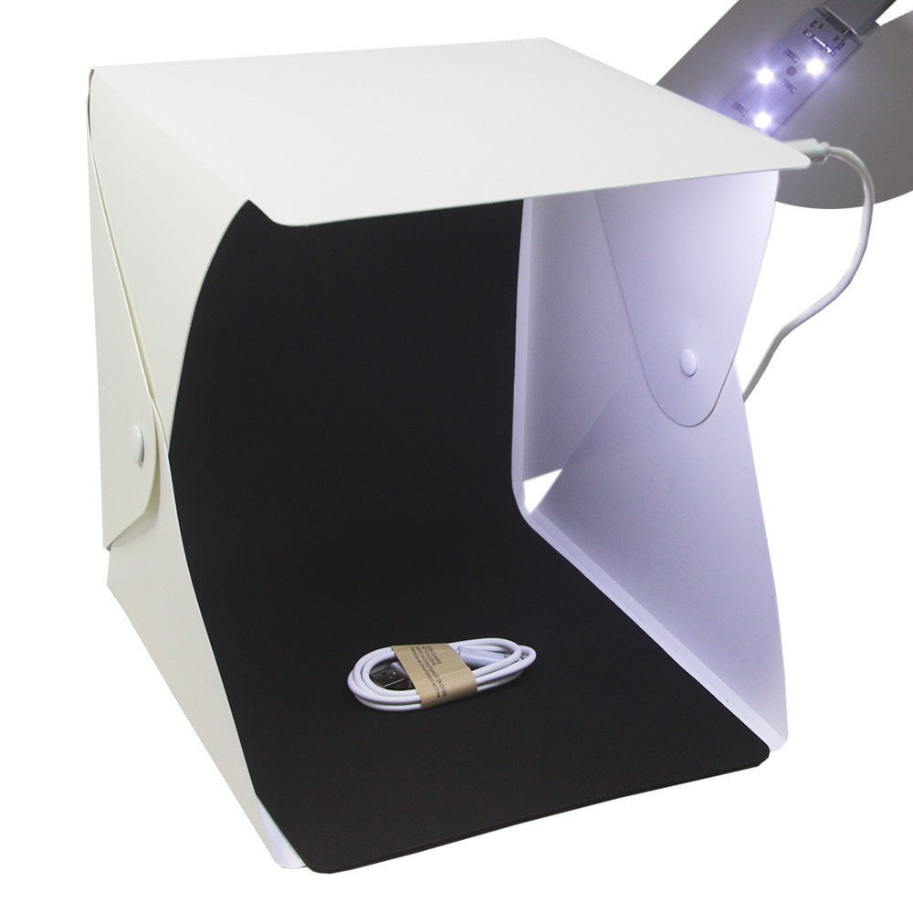 STORAZONE Gadget 20cm folding studio Professional photo simple LED small light box