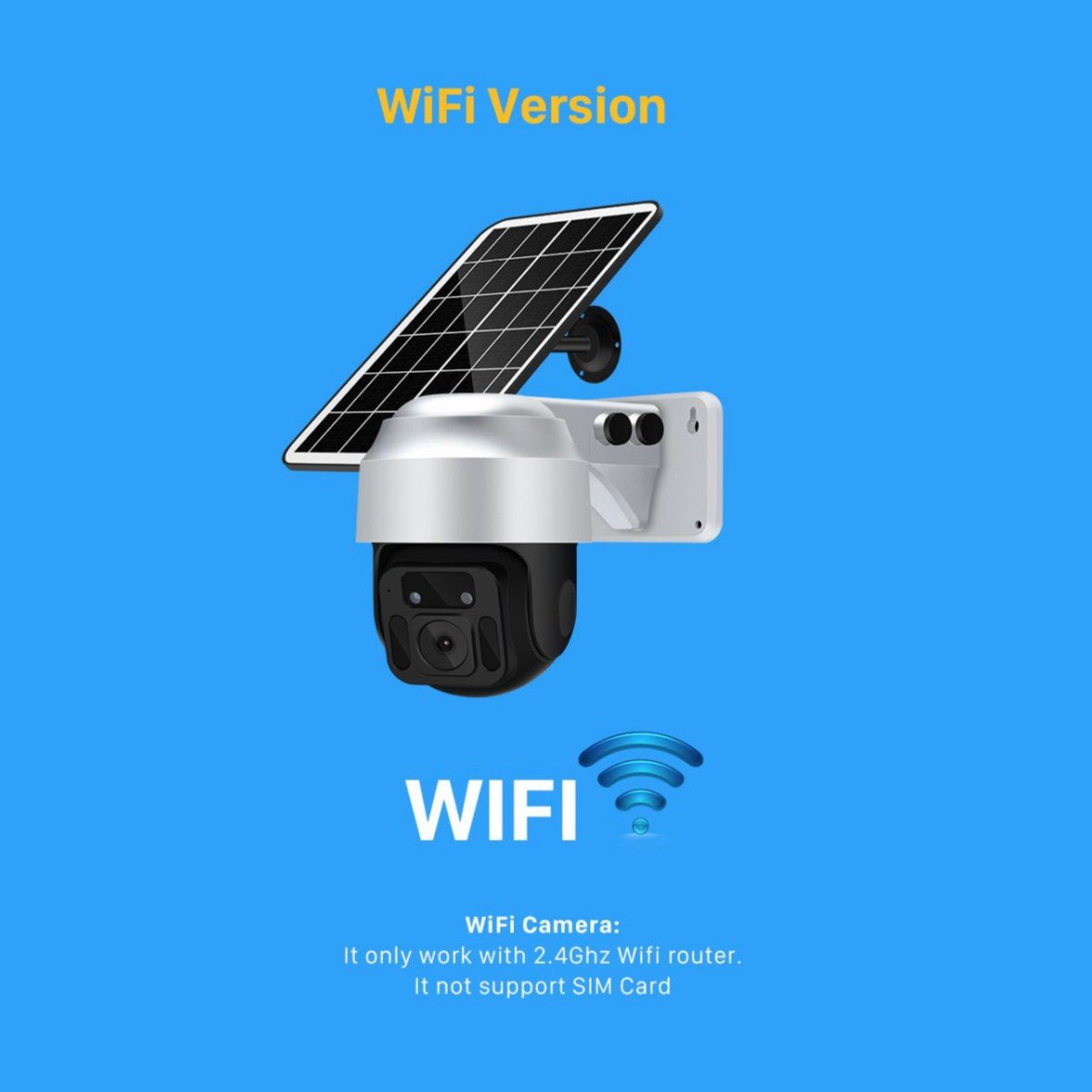 STORAZONE Gadget A1 Solar Powered Wireless WiFi Surveillance Camera