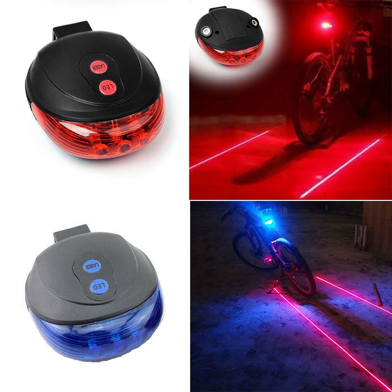 STORAZONE Gadget Bicycle Tail Light (5LED+2Laser)