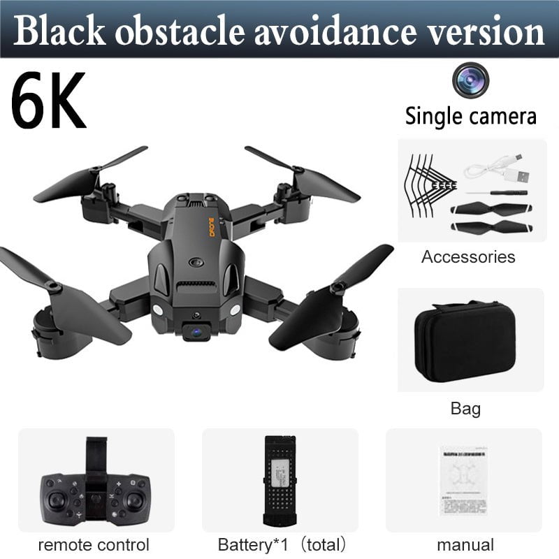 STORAZONE Gadget Black / 6K obstacle avoidance sheet HD Aerial Photography Of Automatic Obstacle Avoidance UAV