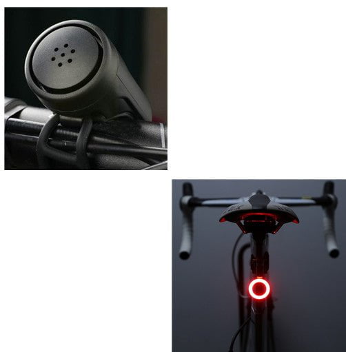 STORAZONE Gadget Circular with horn Bicycle taillight usb