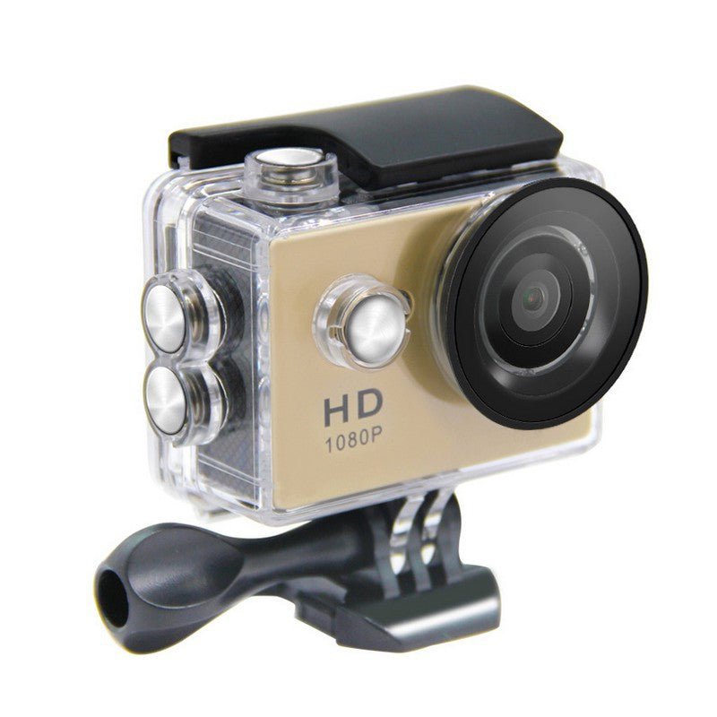 STORAZONE Gadget Golden Waterproof Action Camera 1080p SJ4000