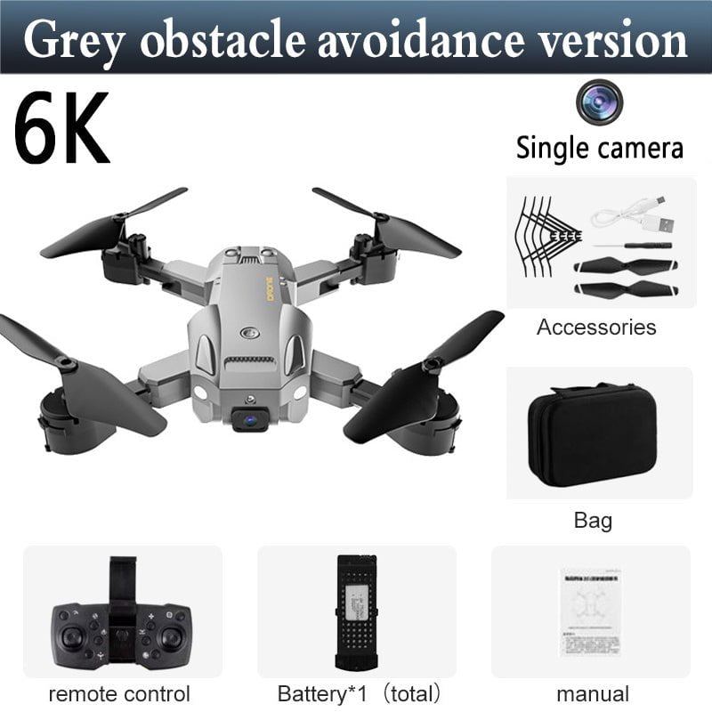 STORAZONE Gadget Grey / 6K obstacle avoidance sheet HD Aerial Photography Of Automatic Obstacle Avoidance UAV