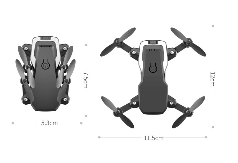 STORAZONE Gadget LF606 Folding Aircraft Four-axis HD 4K Aerial Photography