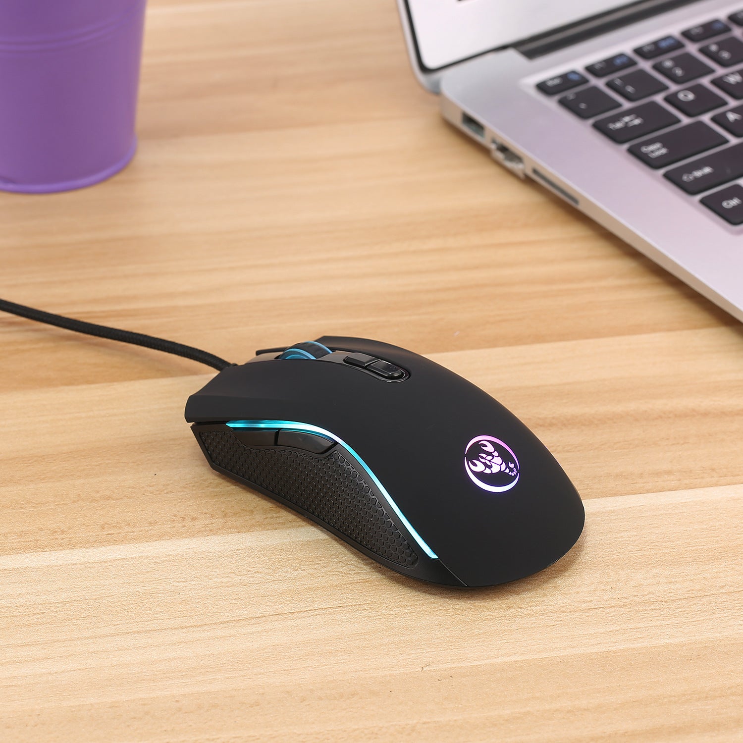 STORAZONE Gadget Mouse Gaming Usb Luminous Wired Keyboard Floating Manipulator
