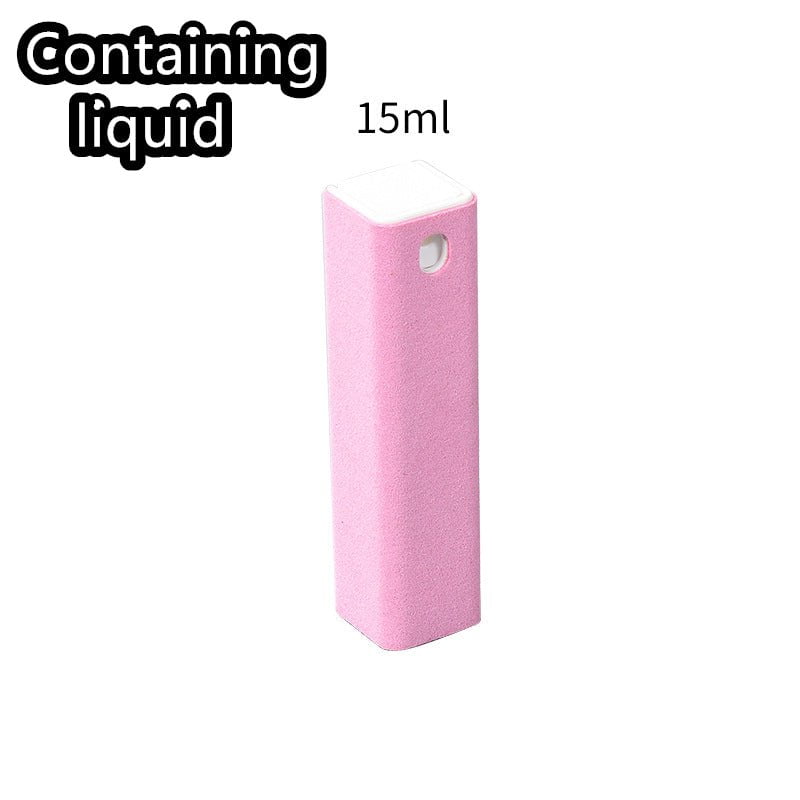 STORAZONE Gadget Pink / Containing liquid NO Cleaning Liquid 2 In 1 Phone Screen Cleaner Spray Tablet Computer Mobile Phone Screen Dust Removal Tool Cleaning Artifact