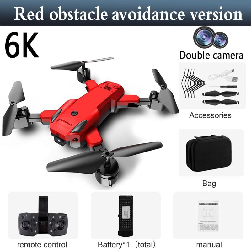 STORAZONE Gadget Red / 6K Obstacle Avoiding Double HD Aerial Photography Of Automatic Obstacle Avoidance UAV