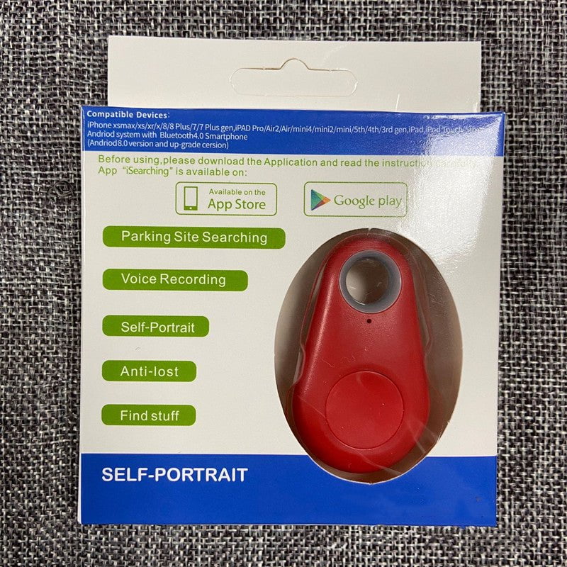 STORAZONE Gadget Red Water Drop Bluetooth Anti Lost Object Finder