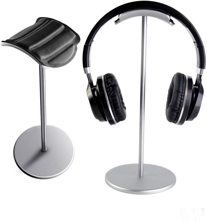 STORAZONE Gadget Silver Headset metal earphone stand